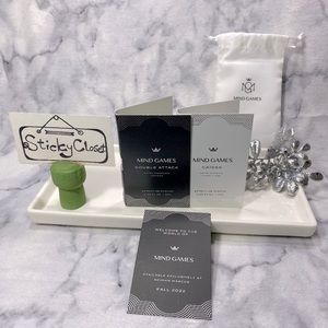 Bundle 2 Luxury Brand Samples - MIND GAMES, Caissa, Double Attack